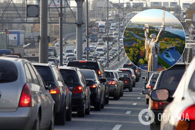 У Києві утворились масштабні затори