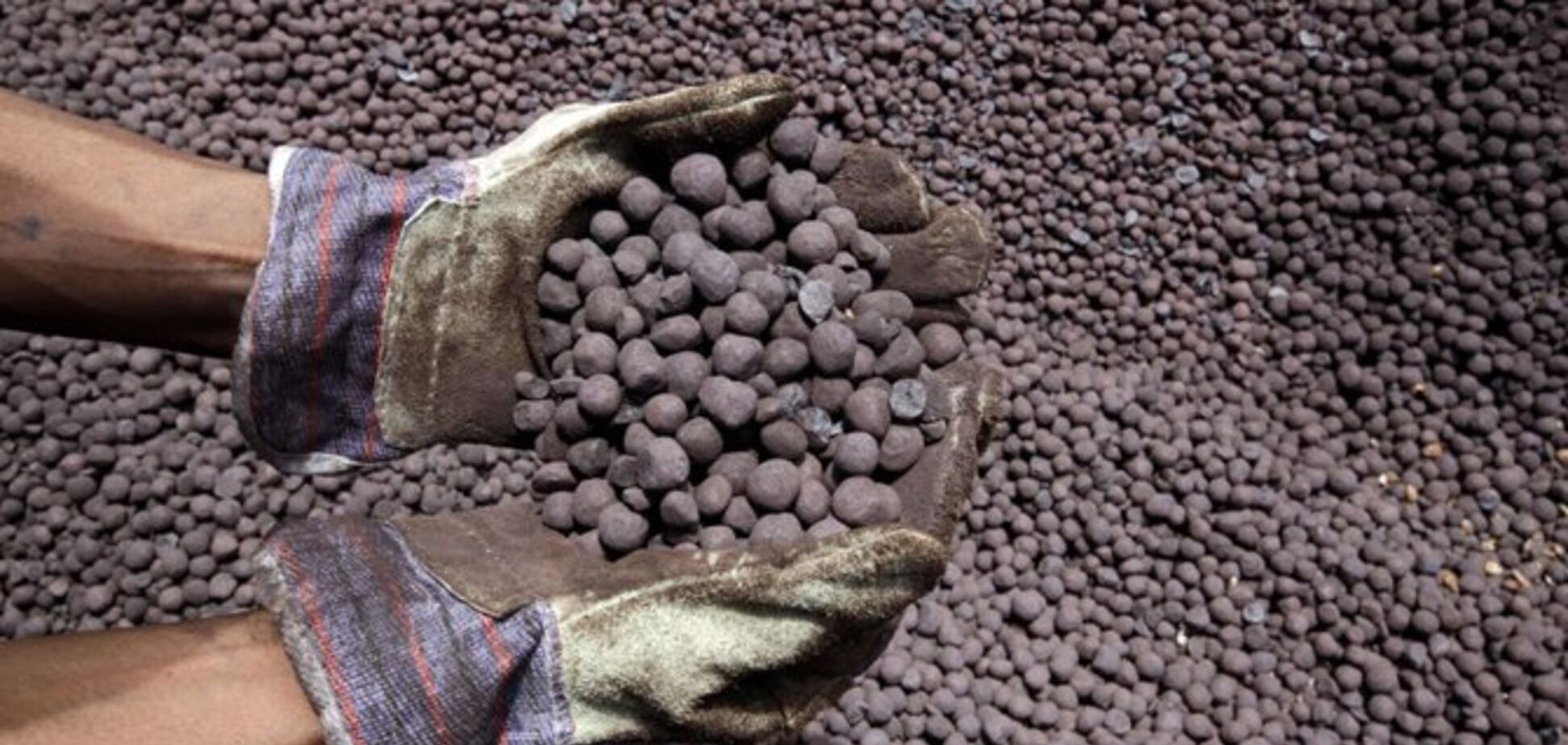 Добыча железной руды в Украине