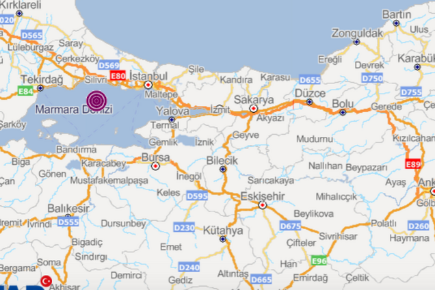 Землетрус в Туреччині