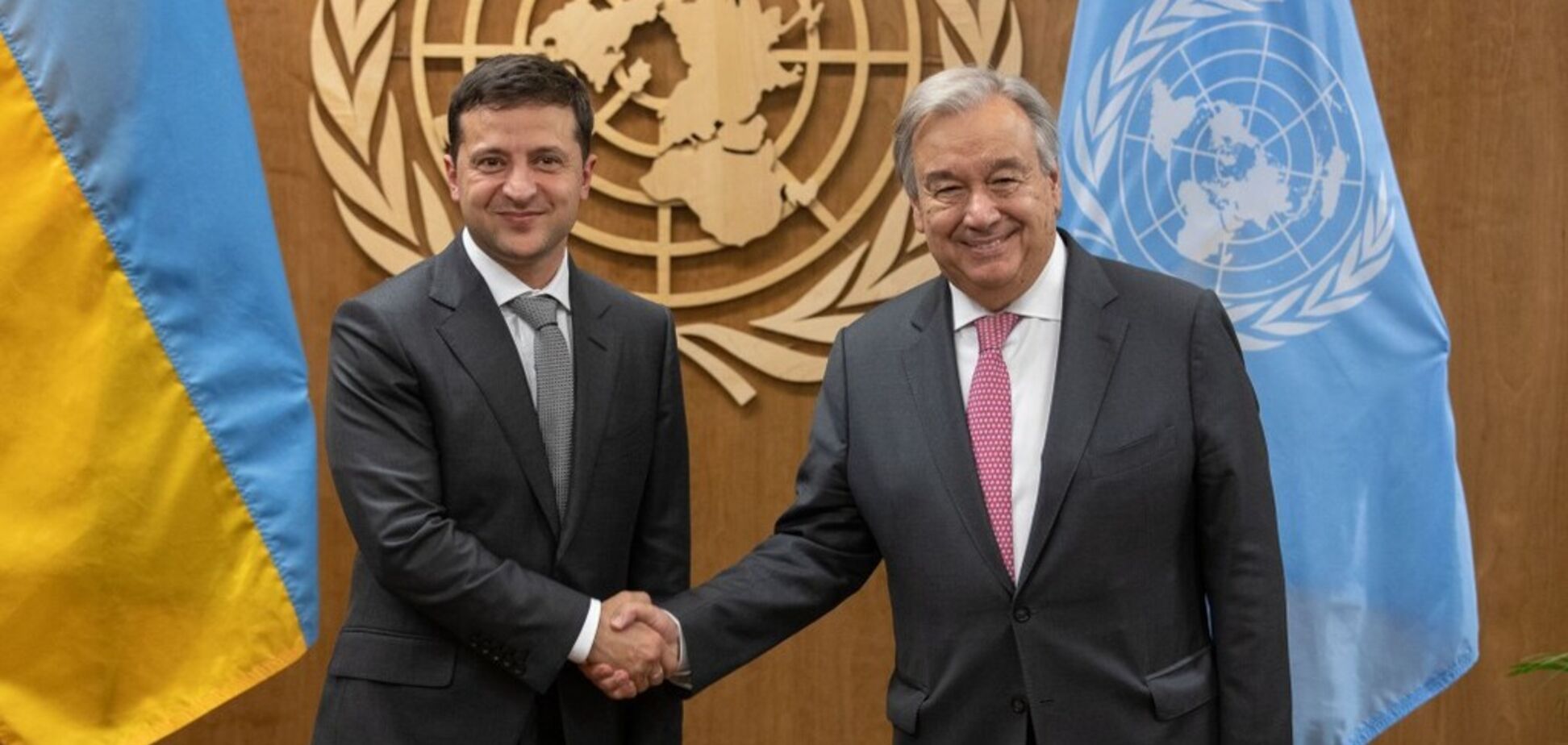 Зеленский встретился с Генсеком ООН: о чем говорили