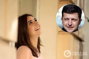 Мендель толкнула журналиста, защищая Зеленского
