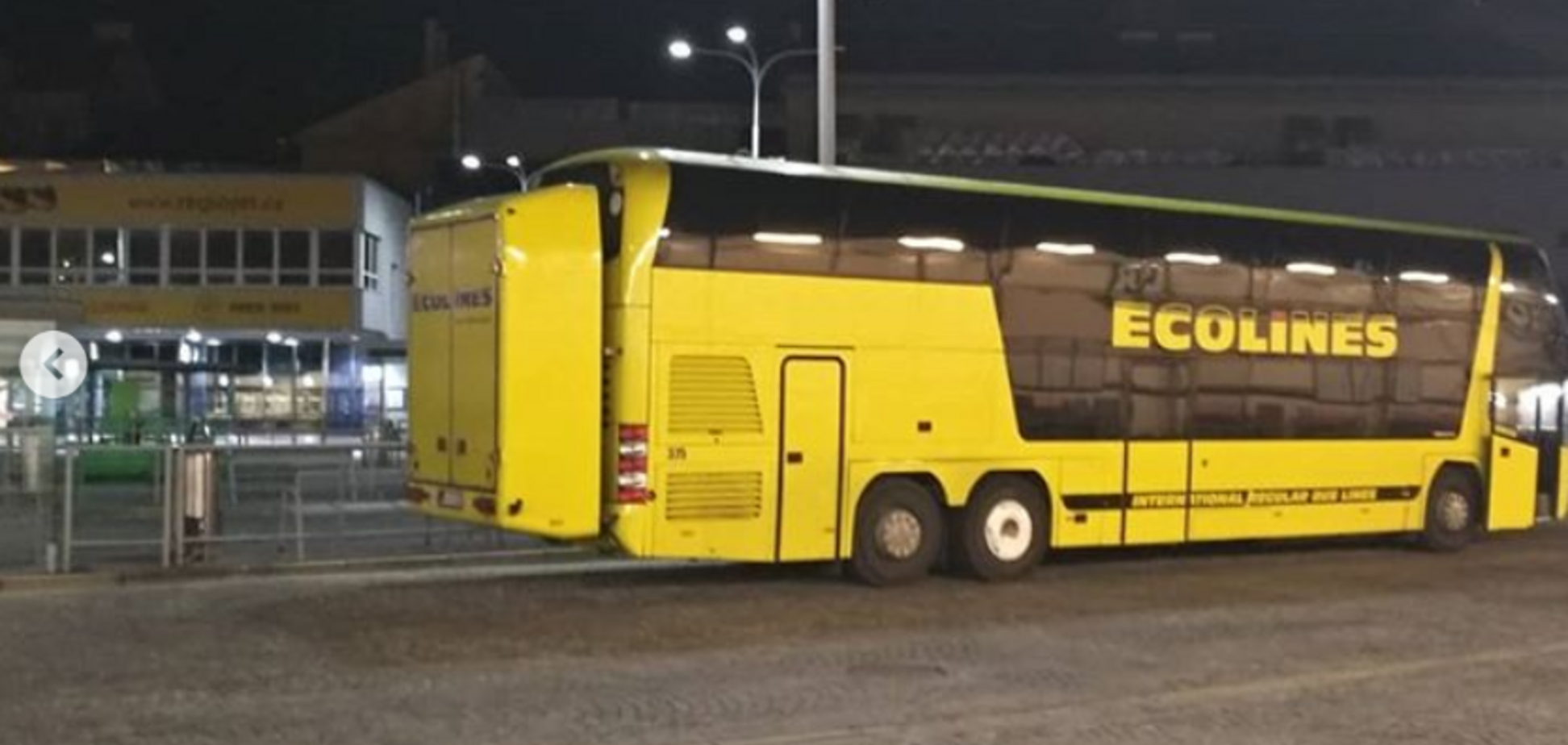 Автобус Ecolines Прага – Київ