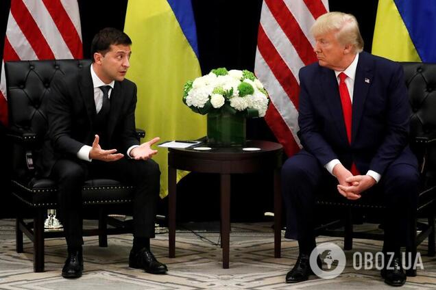 Володимир Зеленський і Дональд Трамп на зустрічі в США
