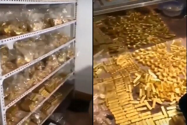 Золото вивозили вантажівками: у будинку ексмера знайшли несусвітні багатства