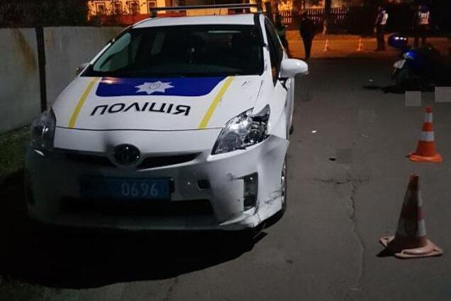 Під Черніговом поліцейські потрапили в ДТП: є постраждалі