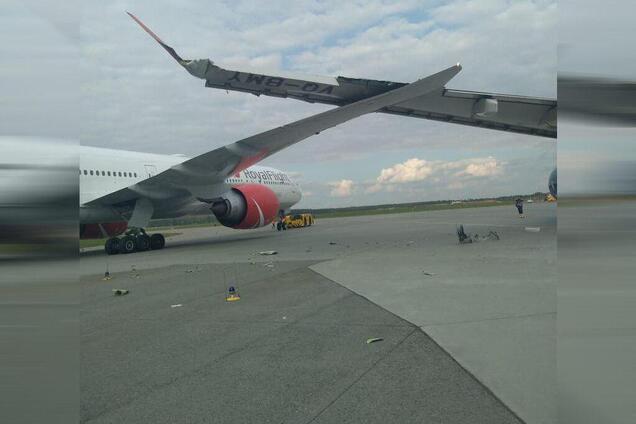 Літаки зіткнулися в Шереметьєво