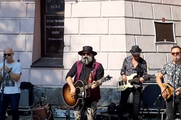 Легенда року з Росії засвітилася у Вінниці: опубліковано фото і відео