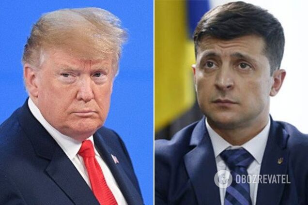 Президенти США і України Дональд Трамп і Володимир Зеленський