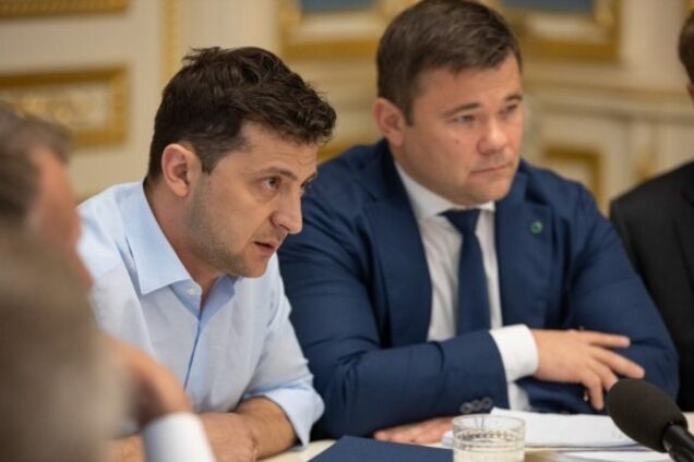 Владимир Зеленский и Андрей Богдан