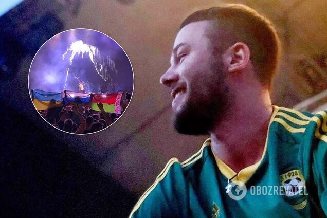 'Идите в ж**у, братья!' В сети разгорелся скандал из-за флага Украины на концерте в Москве