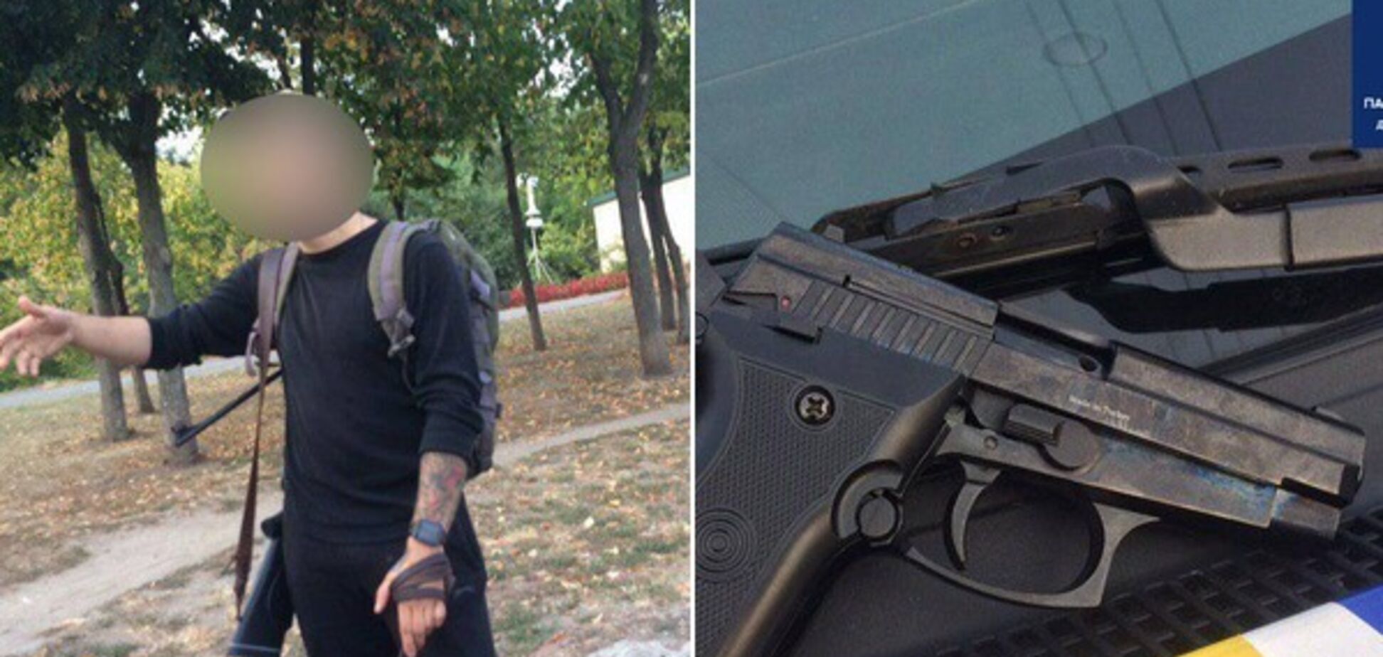 У Дніпрі двоє п'яних чоловіків влаштували стрілянину на набережній