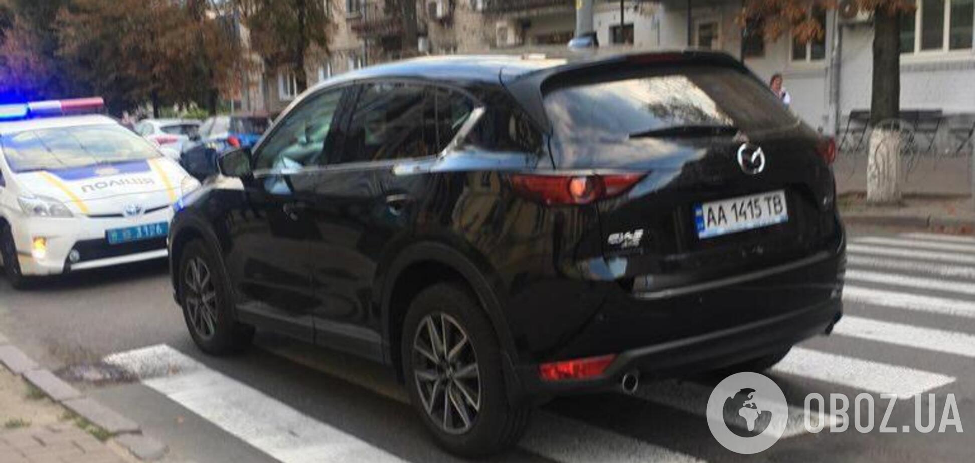 Фото с места аварии