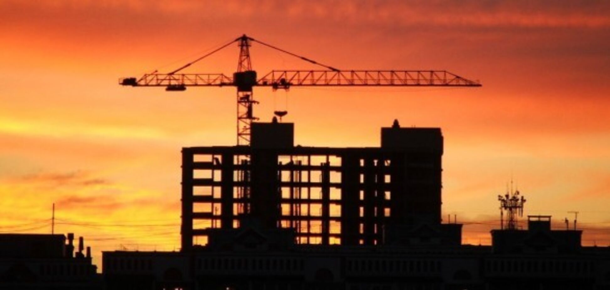 Строительная отрасль. Иллюстрация