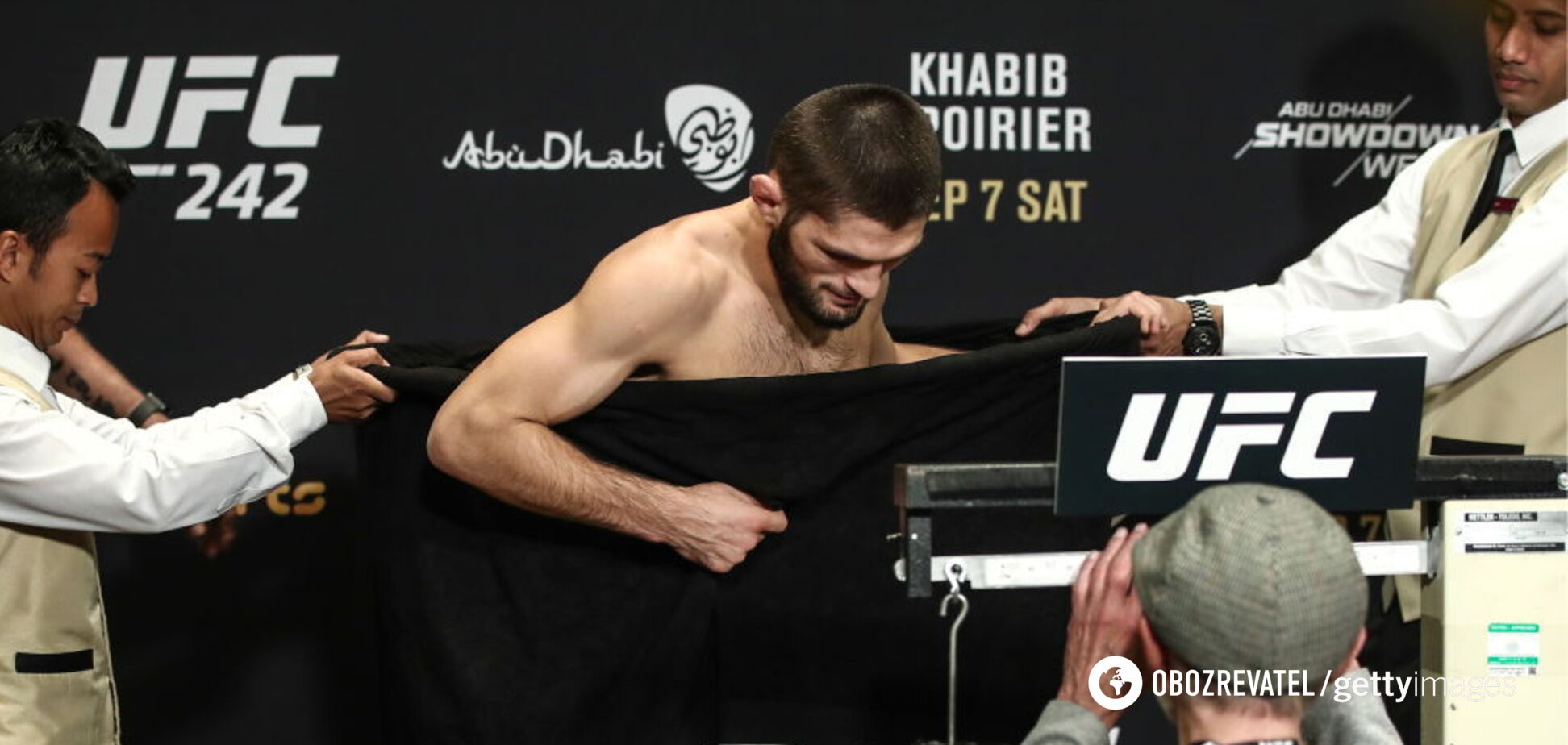 В голом виде: Хабиб пошел на радикальный шаг перед боем с Порье