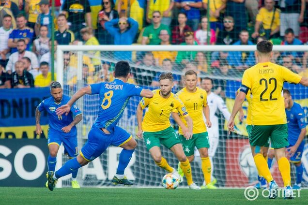 Литва - Украина: видео голов