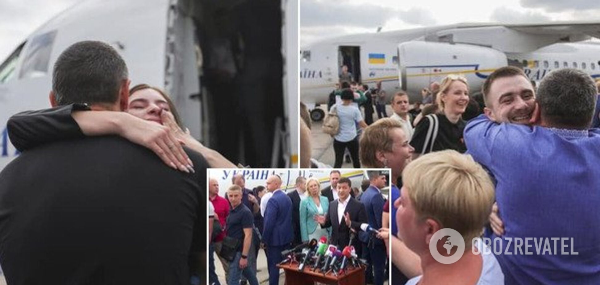 Путин освободил украинских узников Кремля: кто вернулся домой