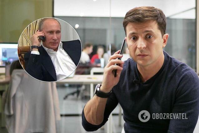 Стало известно, как Зеленский разговаривает с Путиным по телефону