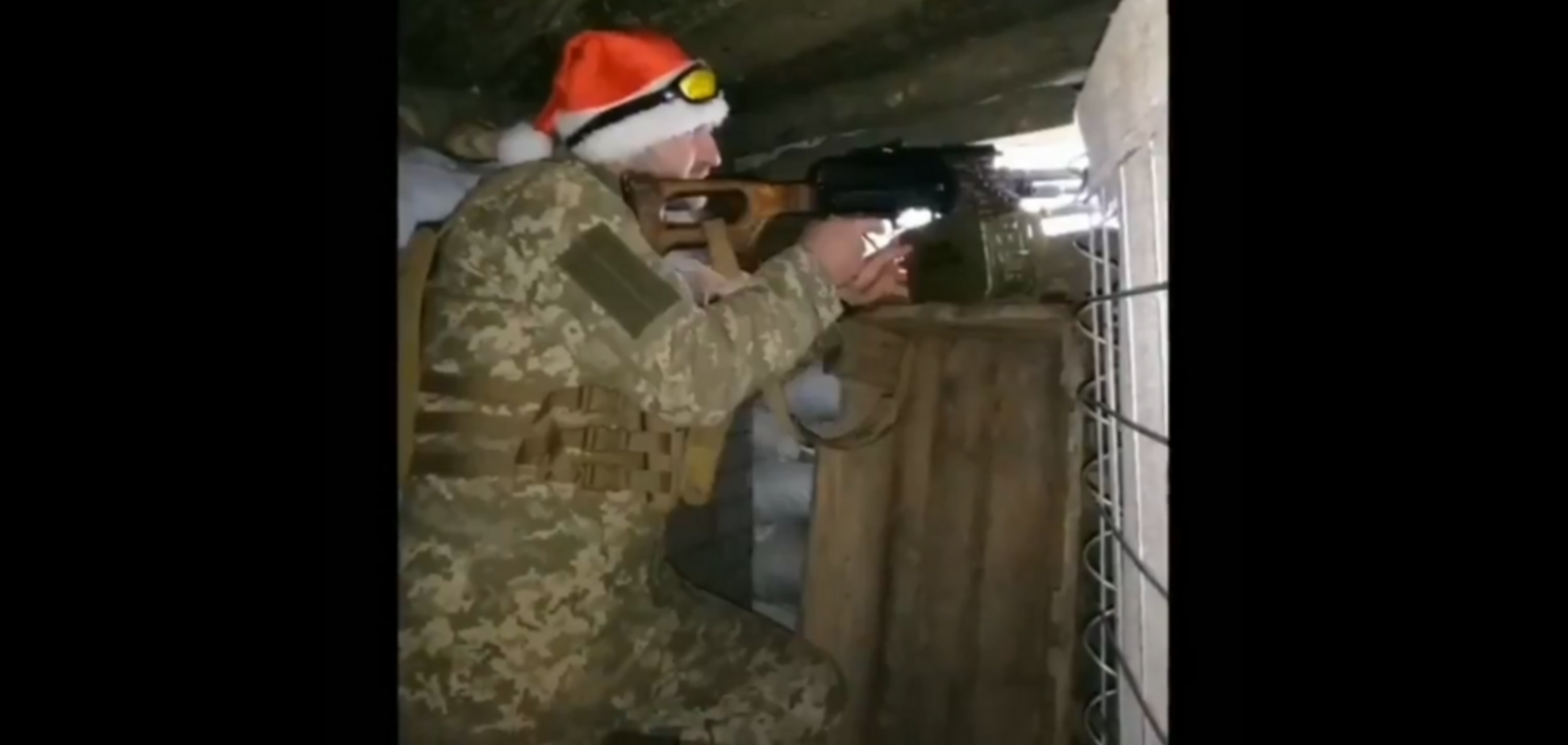 'Бережіть себе!' У мережу потрапило відео Нового року на передовій