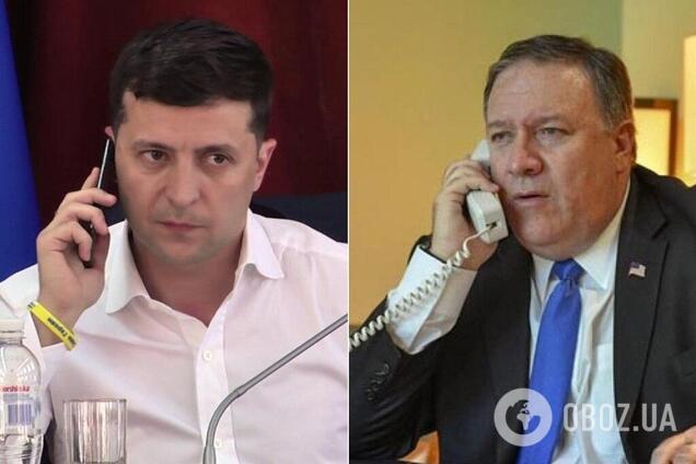 Зеленський і Помпео