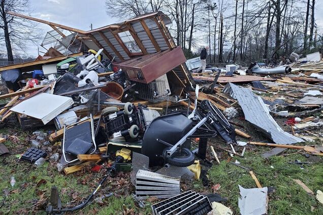 Последствия непогоды в Луизиане