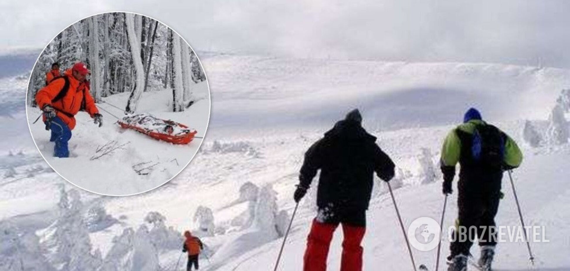 В Карпатах случилось ЧП с туристами-лыжниками
