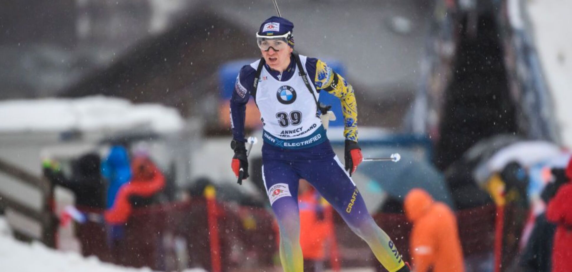 Украинки попали в топ-6 эстафеты Кубка мира по биатлону