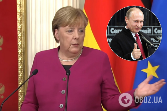 "Спасибо большое!" Меркель заговорила по-русски после встречи с Путиным. Видео