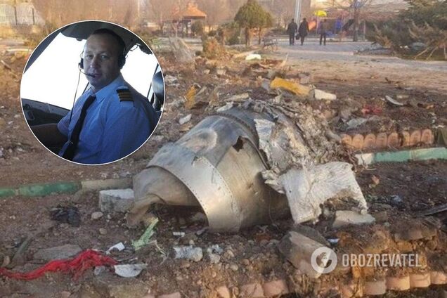 Сергей Хоменко и место падения Boeing-737