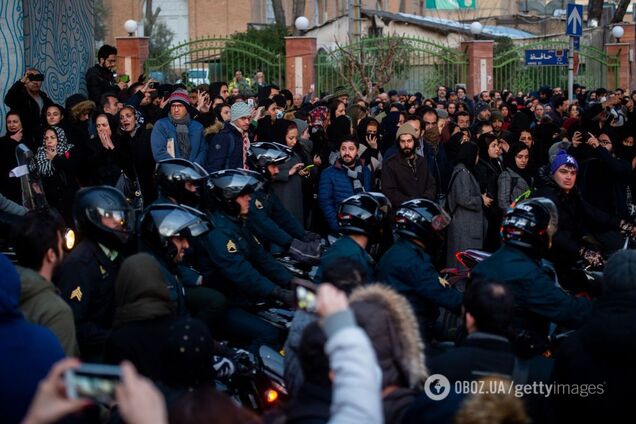 Протесты в Иране