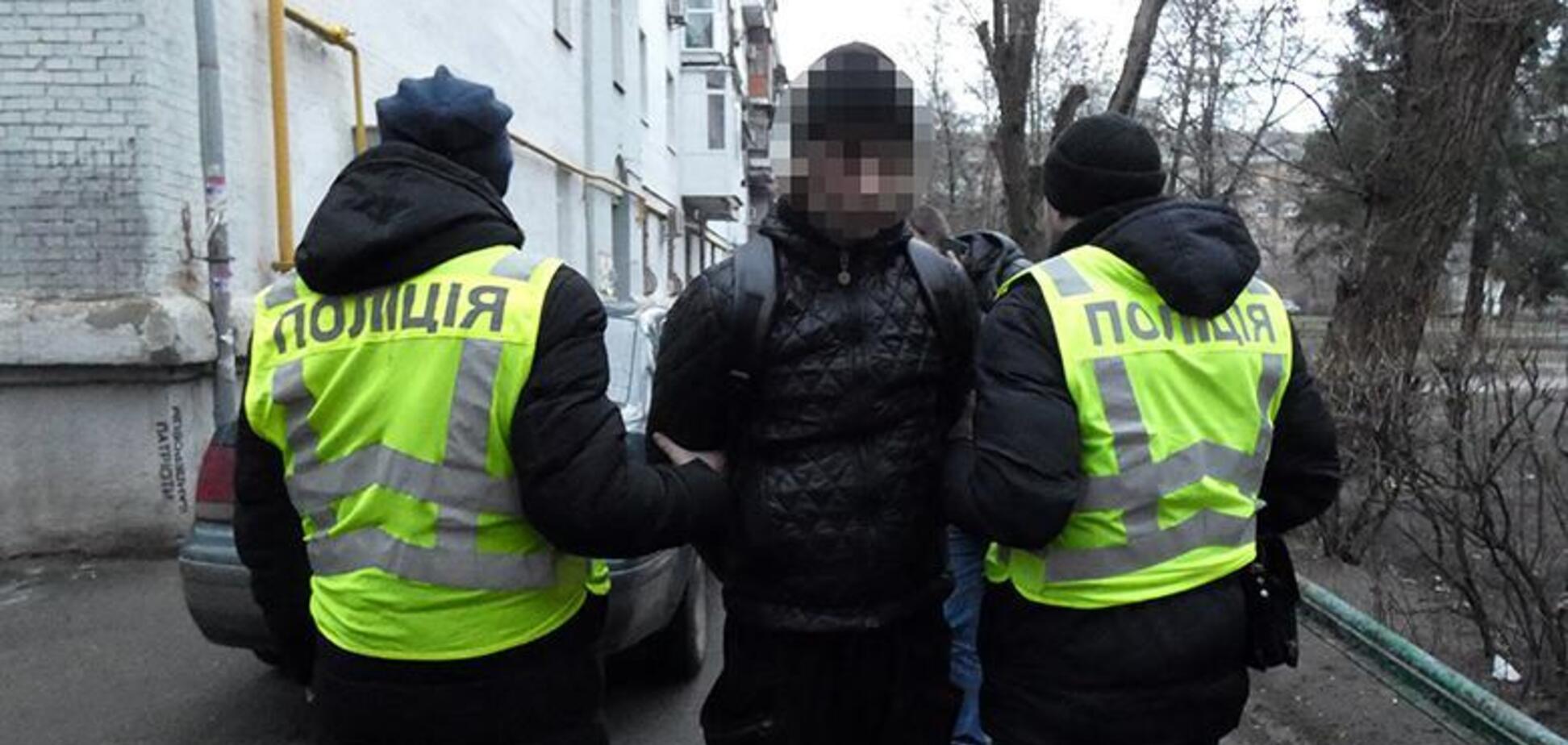 В Киеве поймали маньяка, который нанес жертве 17 ударов ножом