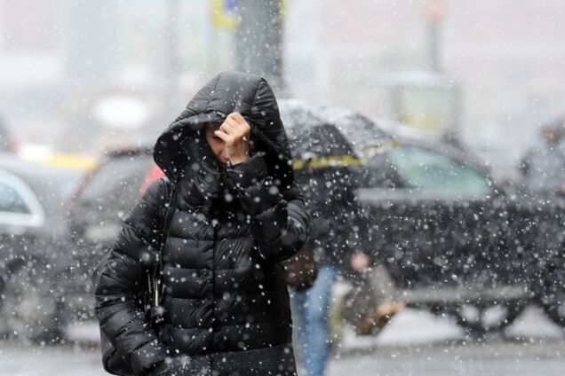 На Україну насувається снігова буря: синоптикиня попередила про погіршання погоди
