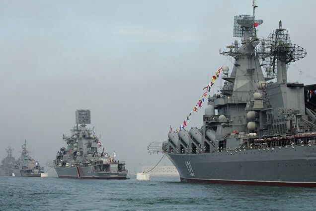 Кораблі Росії в Чорному морі
