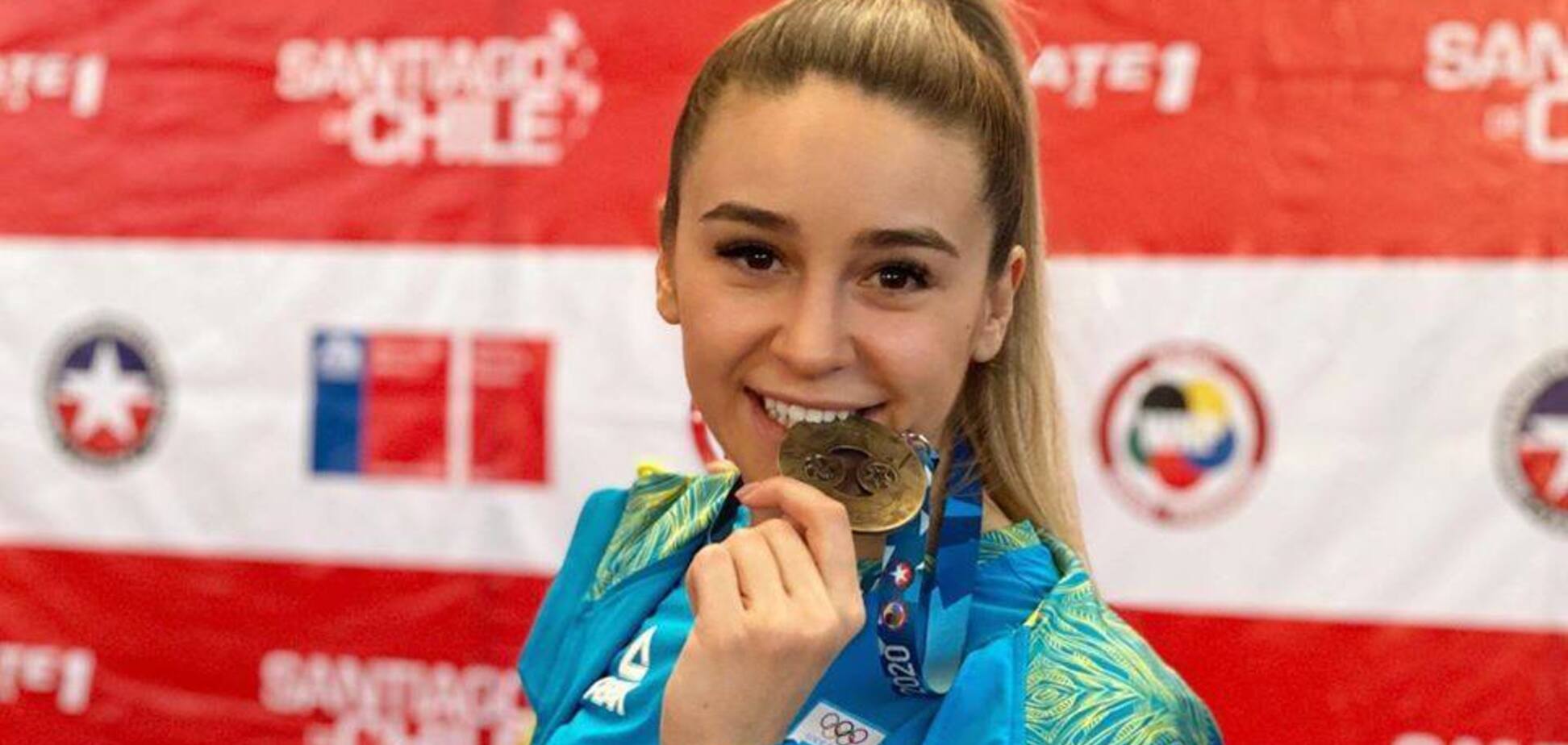 Красивейшая украинская спортсменка выиграла турнир по каратэ в Чили
