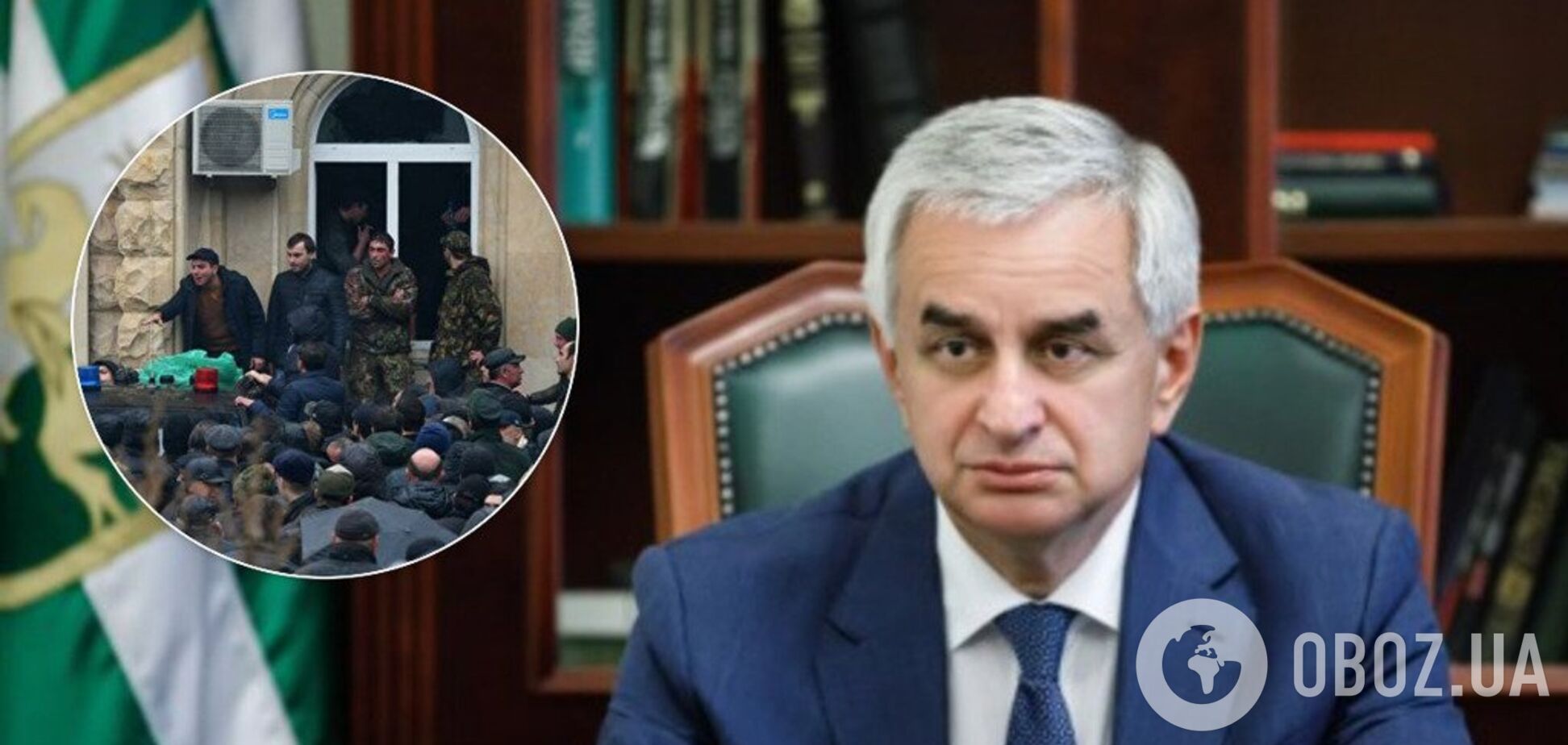 Под давлением оппозиции: 'парламент' Абхазии принял отставку 'президента'