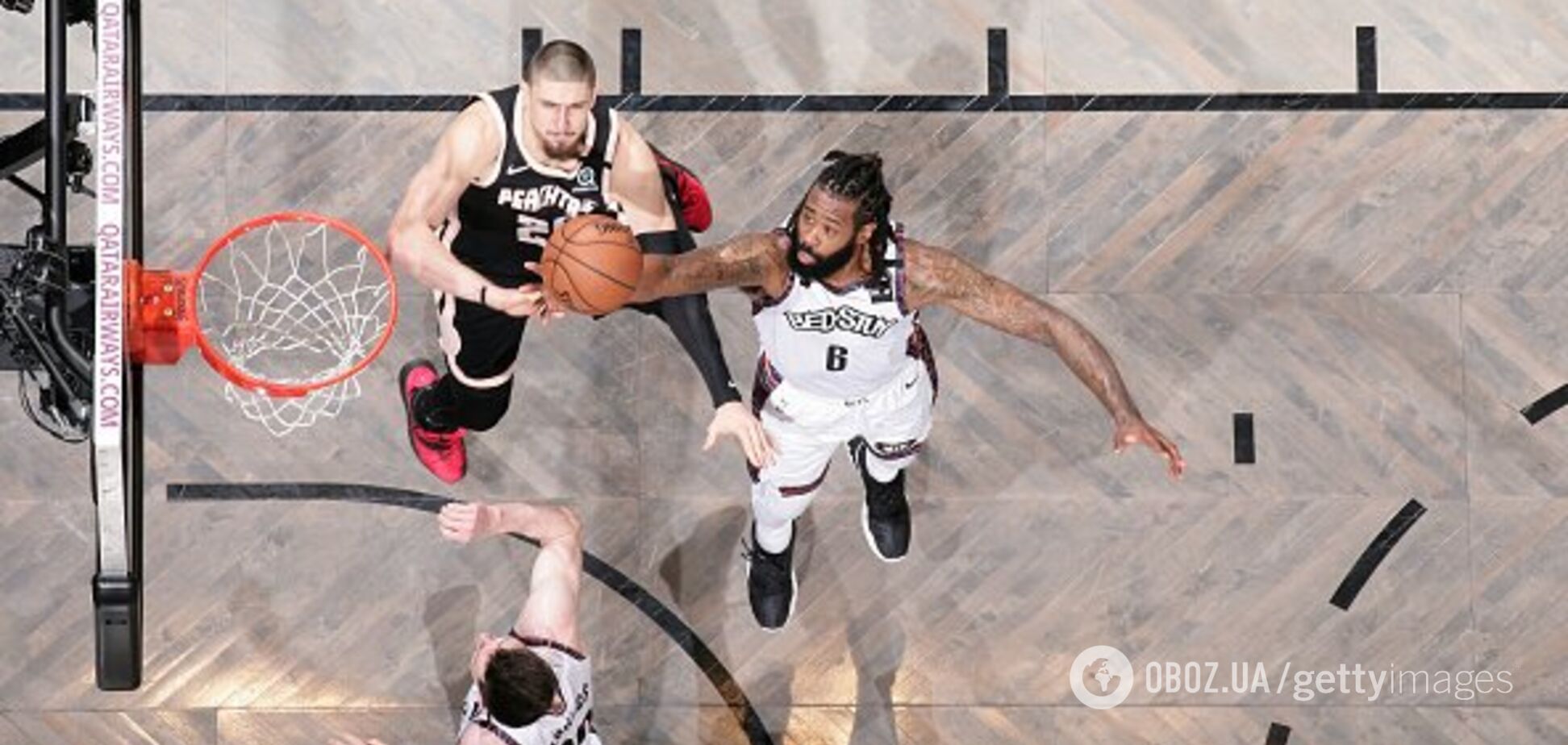 Українець Лень провів результативний матч у НБА