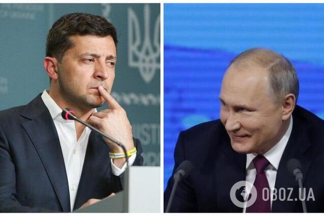 Зеленський і Путін