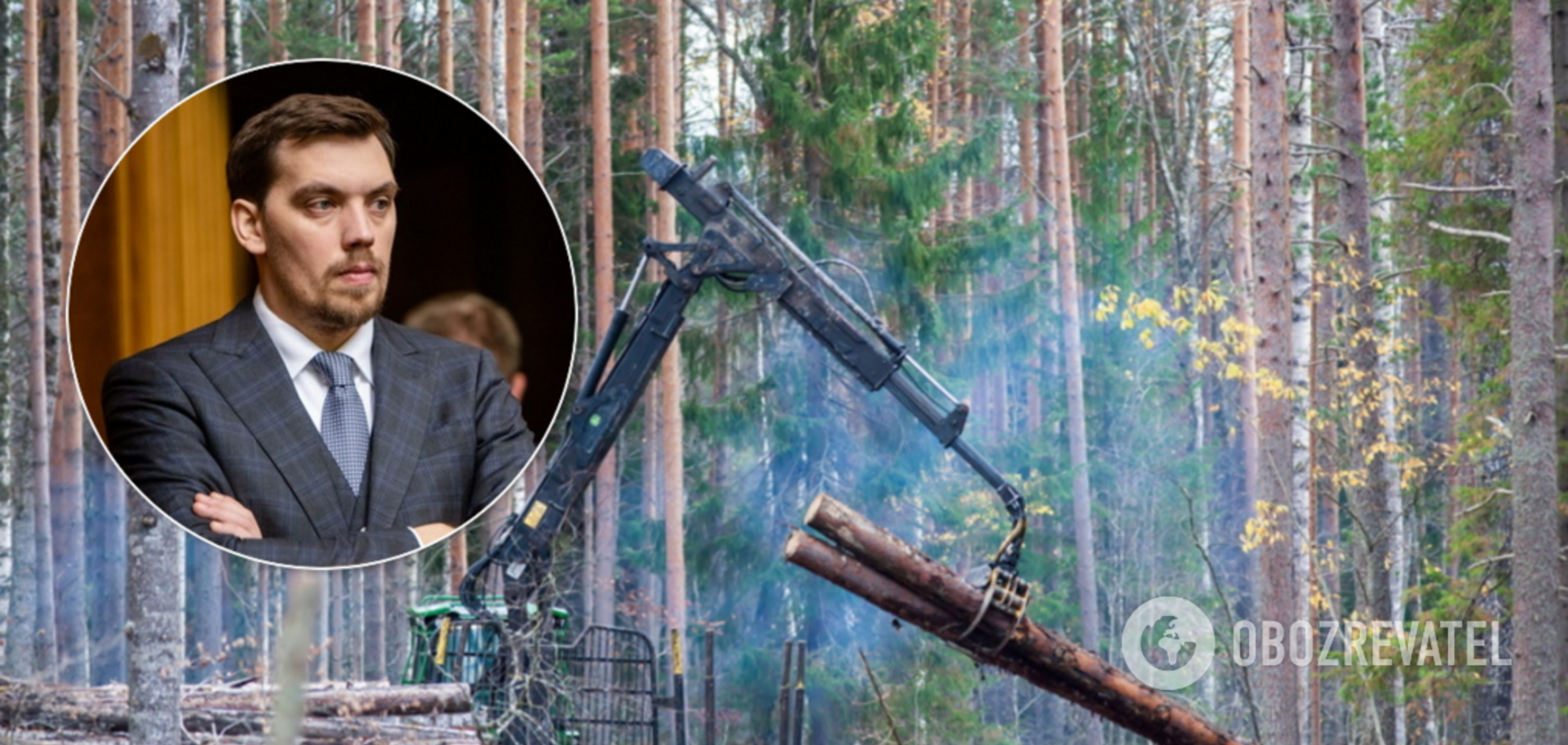 'Будут отвечать все!' Гончарук объявил большую войну вырубке леса: полетела первая голова