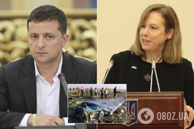 Катастрофа самолета МАУ: американский посол оценила реакцию Зеленского