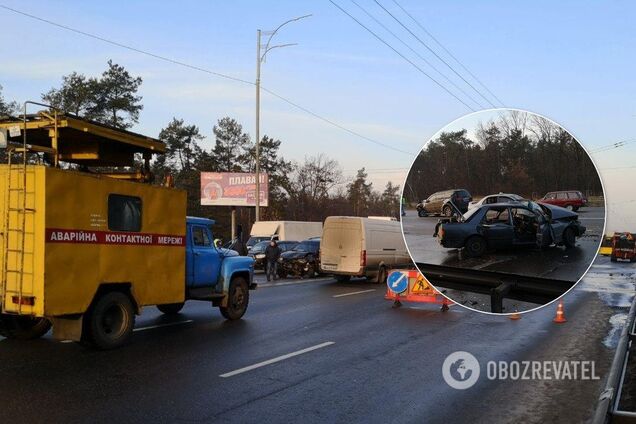 В Киеве в жутком ДТП погиб водитель