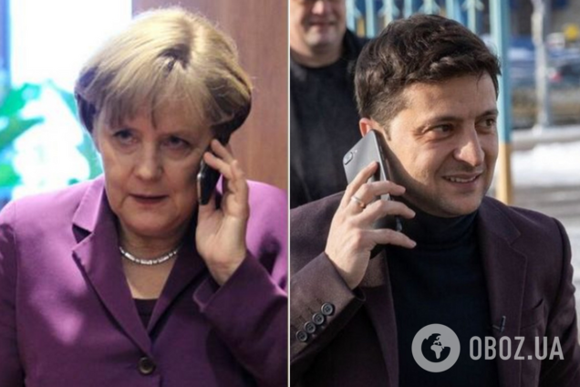 Зеленский внезапно поговорил с Меркель: что обсуждали