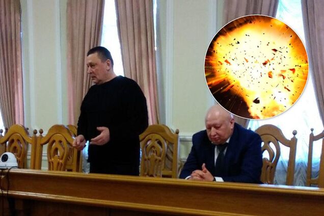 Взрыв в Киеве