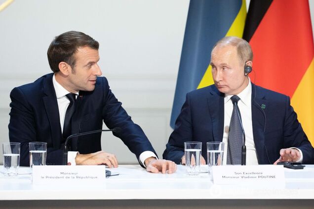 'Росія захопила Україну': Макрон зробив зізнання про дружбу з Путіним