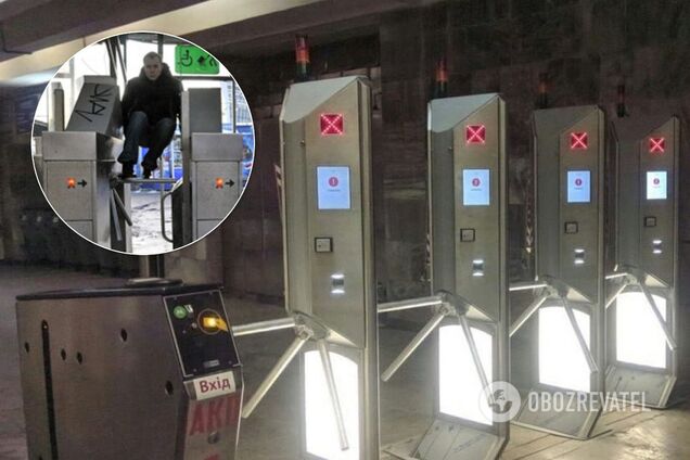 В метро Киева заменят турникеты, которые "бьют" пассажиров: на каких станциях появятся