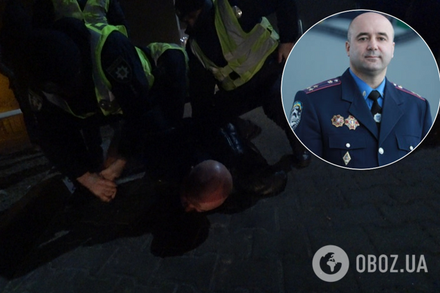 В Киеве 'повязали' экс-главу ГАИ: пьяный полковник устроил ночные гонки. Фото