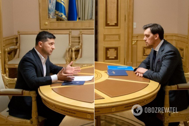 Сеть взорвали пародии на тет-а-тет Зеленского и Гончарука