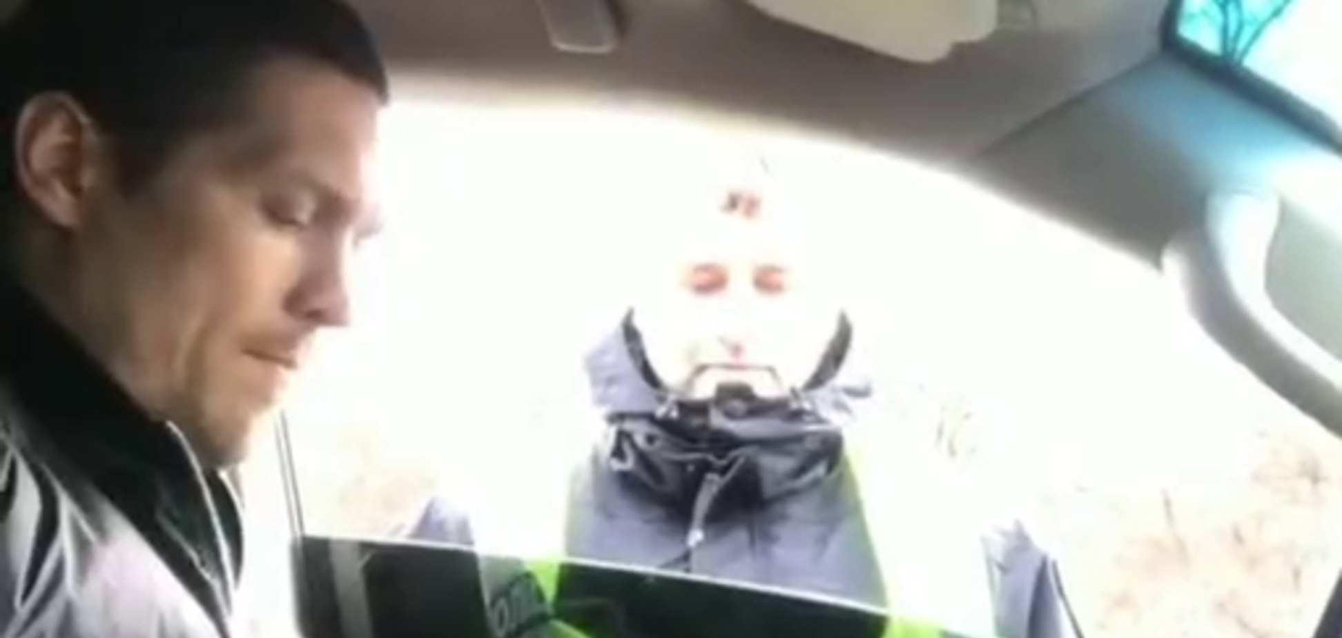 Усика в Киеве остановила полиция – опубликовано видео