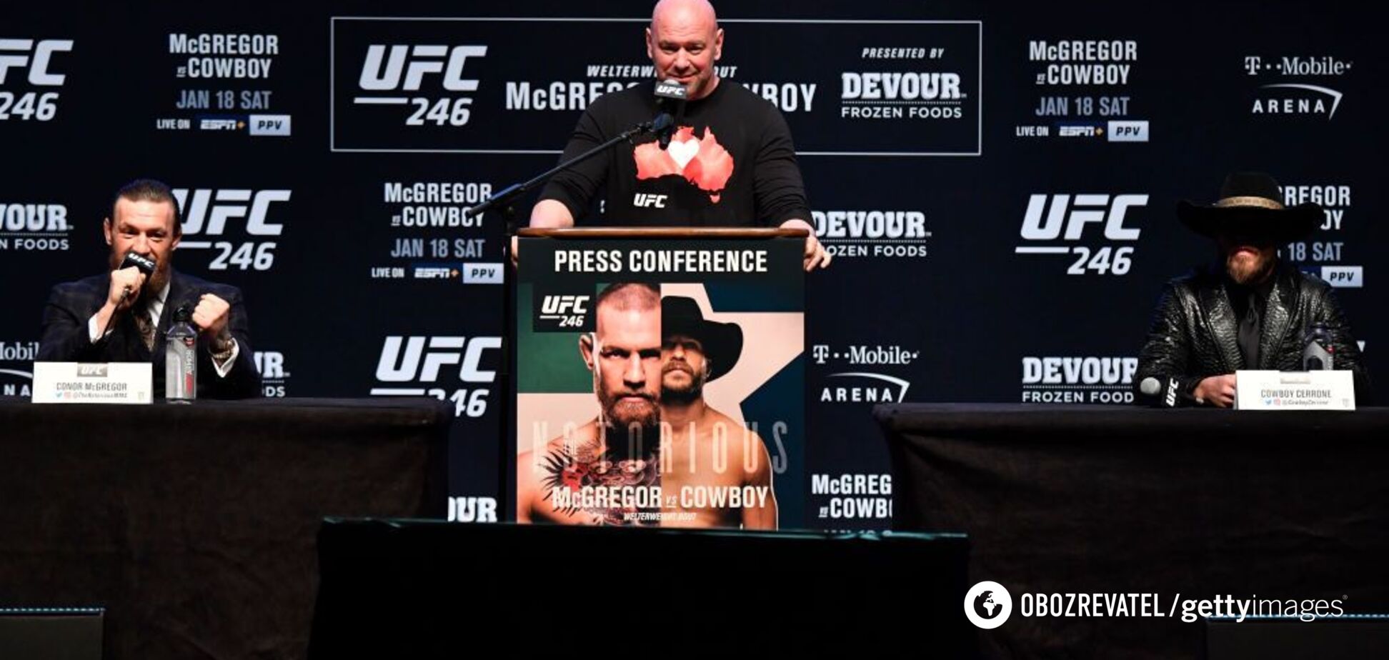'Точно не в Москві': UFC навідріз відмовився проводити бій Конор – Хабіб в Росії
