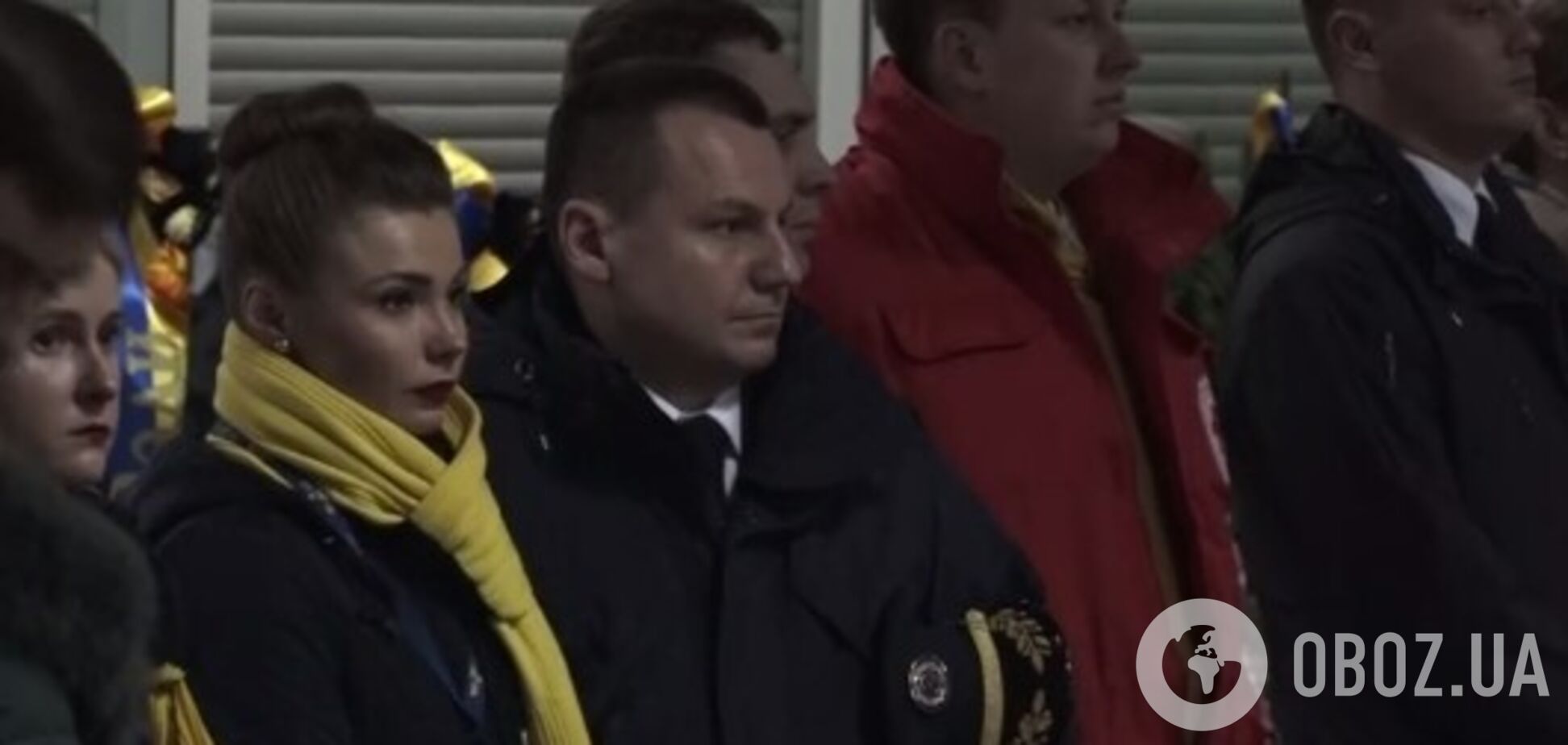 Зустріч борту з жертвами катастрофи в Ірані