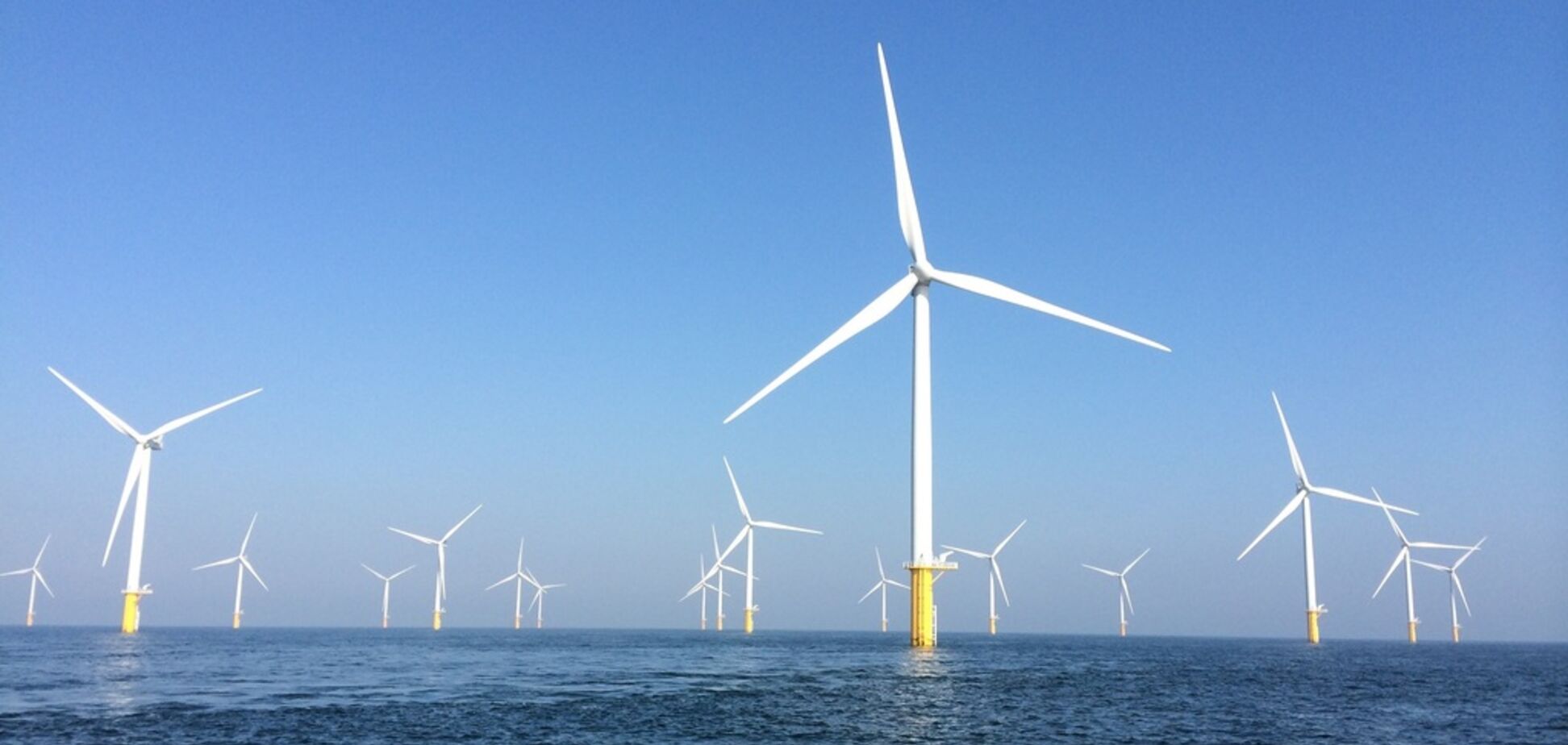 В Европе построят гигантский парк ветрогенераторов