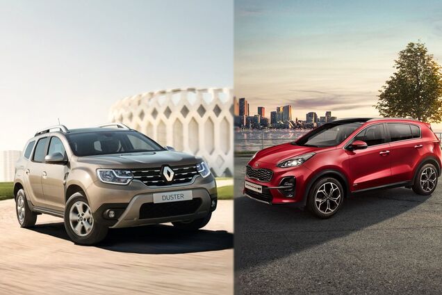 Renault Duster против Kia Sportage: какие авто покупали украинцы в 2019 году